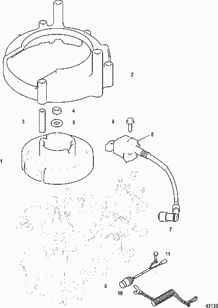 Order MERCURY 812644T01 Flywheel