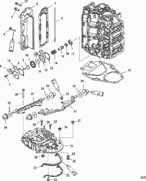 Order MERCURY 812905T Bracket Assembly, Front