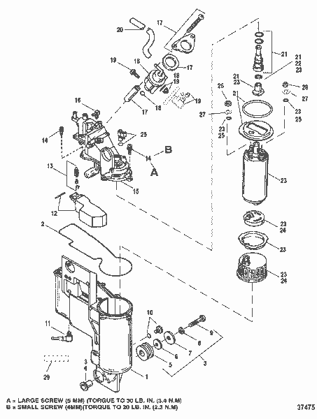 Order MERCURY 814012 2 Regulator Kit, Fuel Pressure