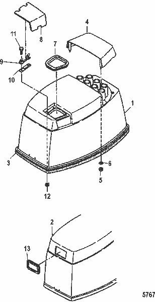 Order MERCURY 815105 1 Hinge (Electric)