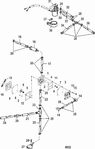 Order MERCURY 818993 Connector, Tee
