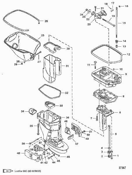 Order MERCURY 822417 Pin