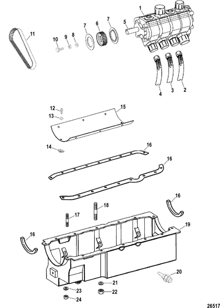 Order MERCURY _ 822827A1 _ Pulley Assembly