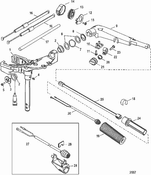 Order MERCURY 823609A18 Switch Assembly, Start/Stop