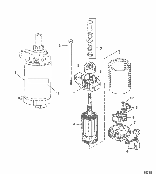 Order MERCURY 823638 6 Armature