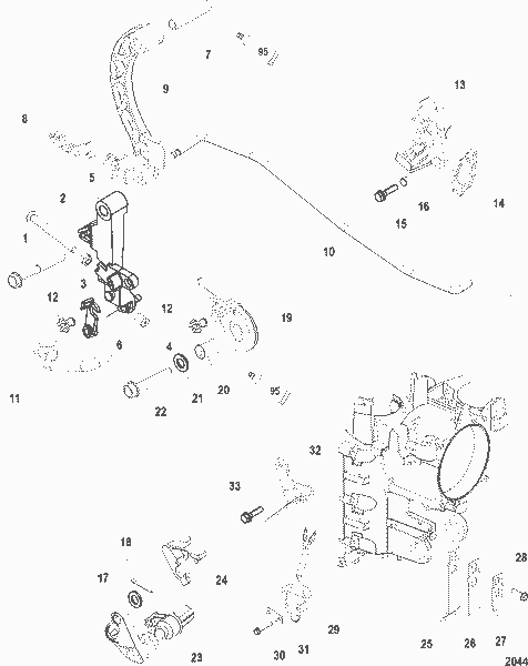 Order MERCURY 825078 Bushing