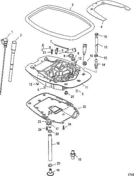 Order MERCURY 825228A17 Adaptor Plate Assembly