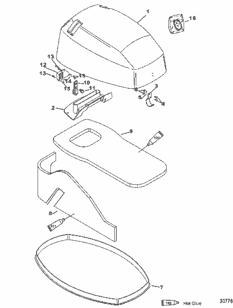 Order MERCURY 825243A03 Sound Blanket Kit