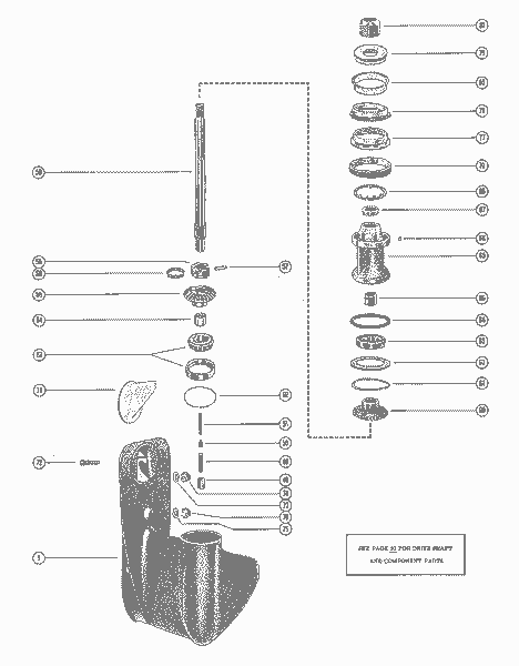 Order MERCURY 82671120 Nut, Propeller