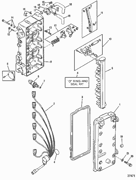 Order MERCURY 827694A01 Hose Kit