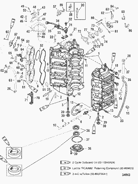 Order MERCURY 834808 3 Strainer