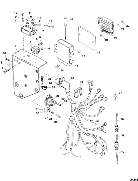 Order MERCURY _ 840130A4 _ Module Kit, Ignition