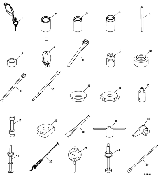 Order MERCURY _ 847418 _ Pin Tool, Use With 91-847468