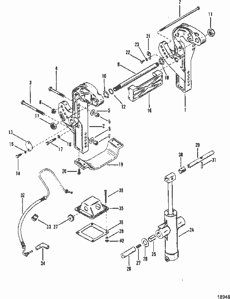 Order MERCURY 85020T Pivot Pin