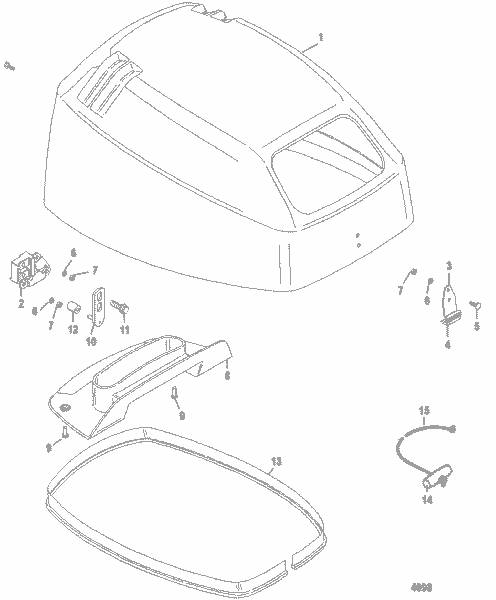 Order MERCURY 852490F Bracket