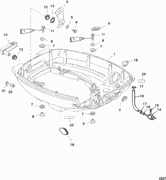 Order MERCURY 856829 31 Tubing, (13.00 Inches)