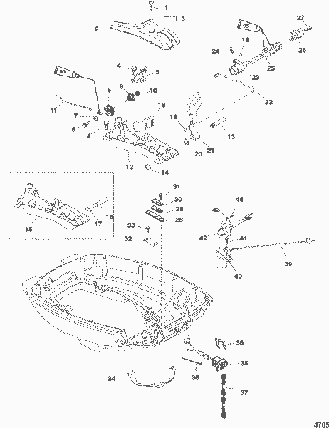 Order MERCURY 856911 Shaft