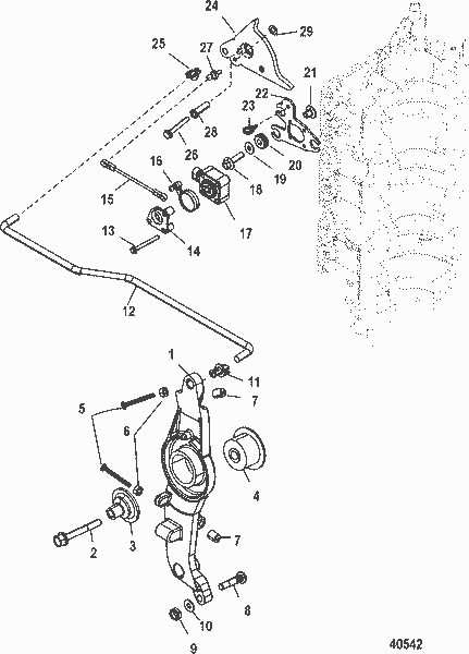 Order MERCURY 858353T10 Cam Assembly