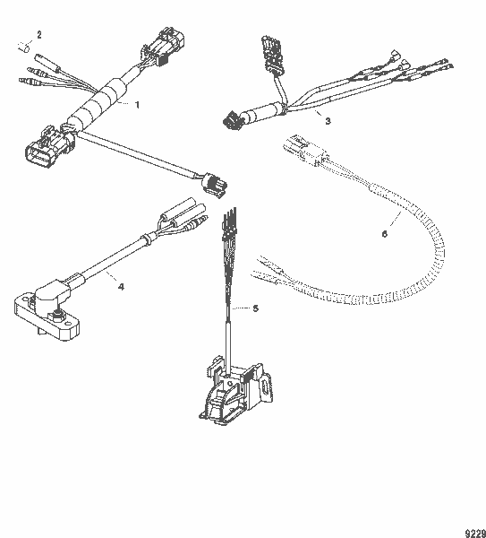 Order MERCURY 859223A01 Sensor, Speed/Temperature