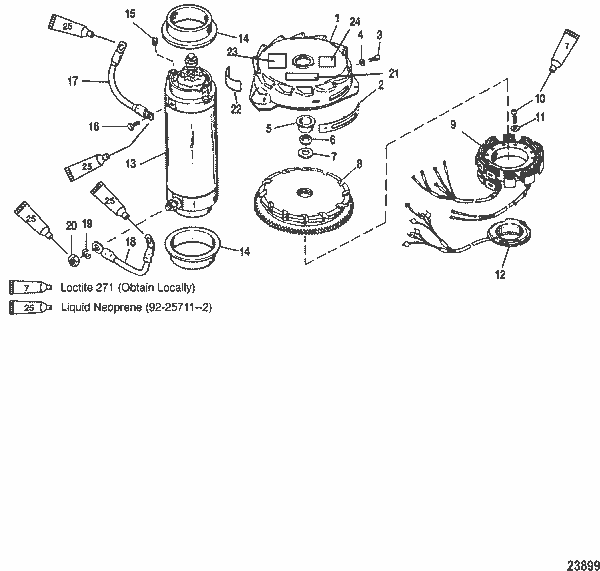Order MERCURY 859238T16 Flywheel