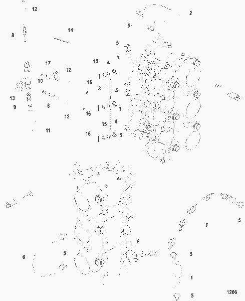 Order MERCURY 878423 Hose