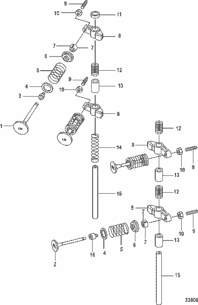 Order MERCURY 879147T88 Valve, Exhaust