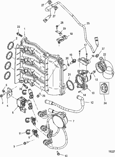 Order MERCURY 879867 Gasket