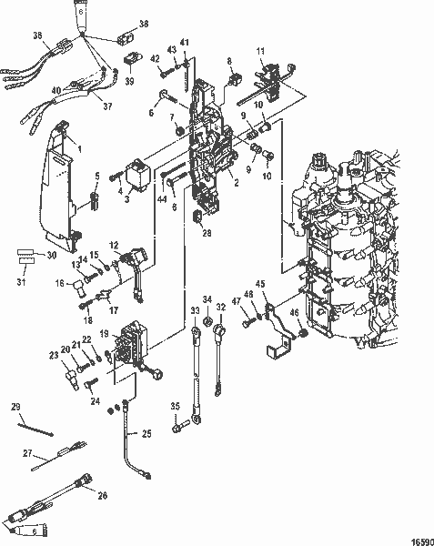 Order MERCURY 881363A02 Cover/Bracket Kit