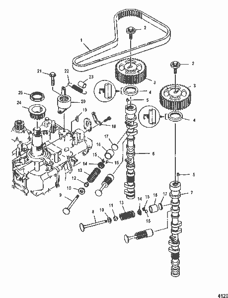 Order MERCURY 881421T04 Powerhead Assembly