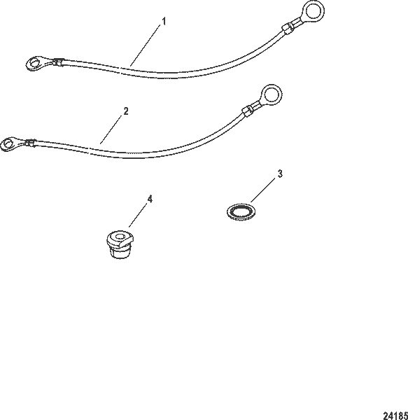 Order MERCURY 88238T24 Cable Assembly