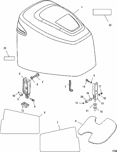 Order MERCURY 884041A04 Sound Blanket Kit