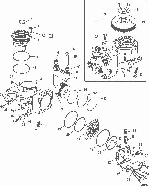 Order MERCURY 884594 Washer
