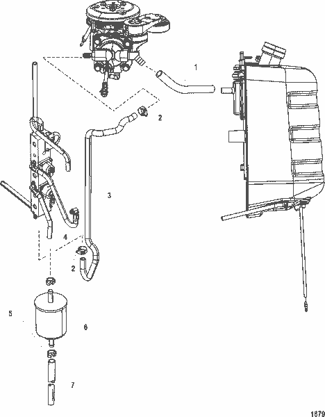 Order MERCURY 885376 Hose, Air