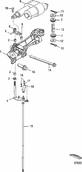 Order MERCURY 8M0047949 Shift Shaft