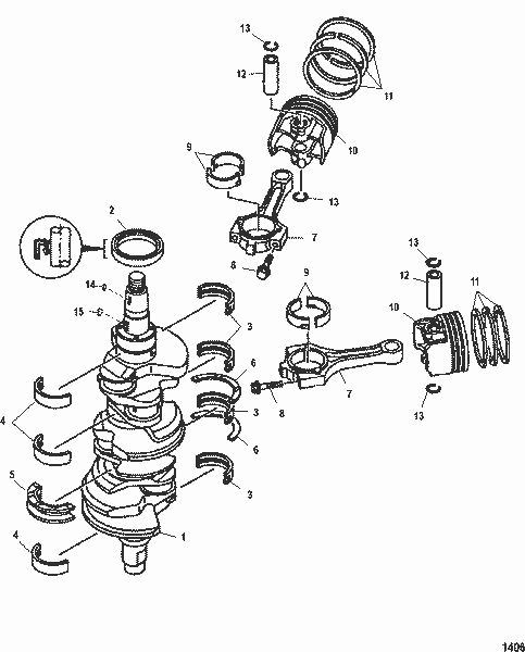 Order MERCURY 887833T20 Bearing
