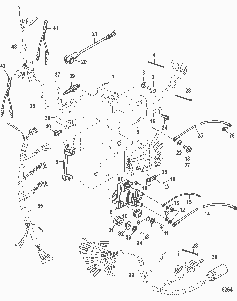Order MERCURY 88807A33 Cable Assembly