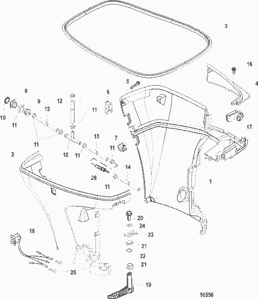 Order MERCURY 889740A02 Handle Kit