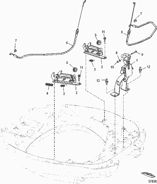 Order MERCURY 8M0142168 Latch Assembly, Front And Side