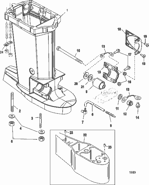 Order MERCURY 892214 Plate Washer