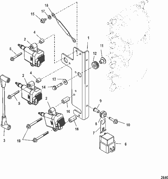 Order MERCURY 892858T Plate, Coil Mounting