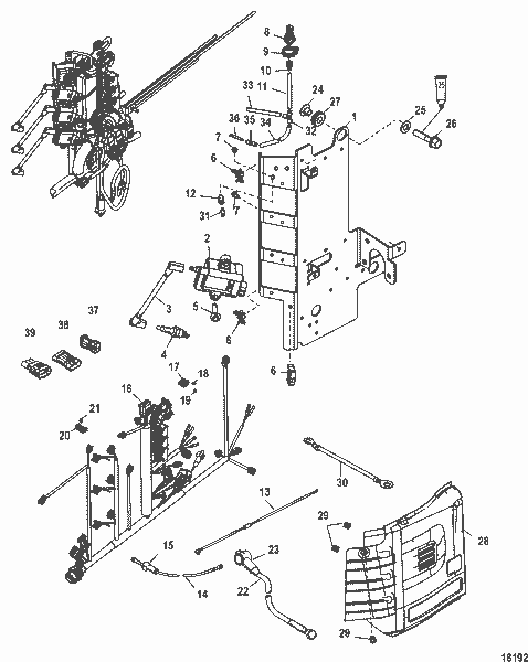Order MERCURY 896264T01 Harness Assembly, Engine