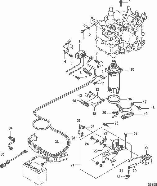Order MERCURY 898101957 Screw