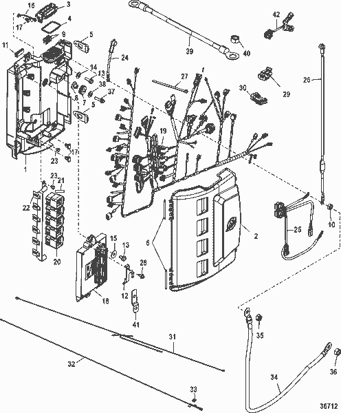 Order MERCURY 899887T21 Harness Assembly, Vessel