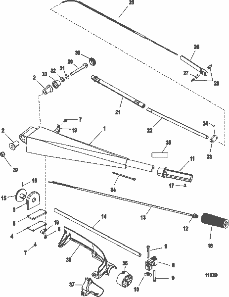 Order MERCURY 8M0000484 Clamp, Lower