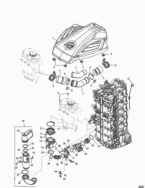 Order MERCURY 8M0007183 Resonator