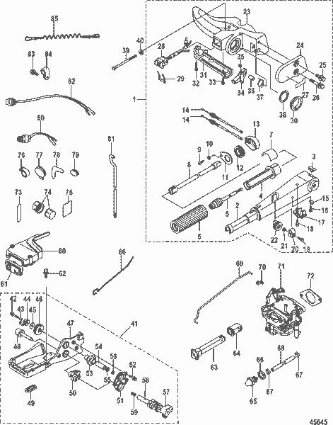 Order MERCURY 8M0051380 Bracket, Aluminum