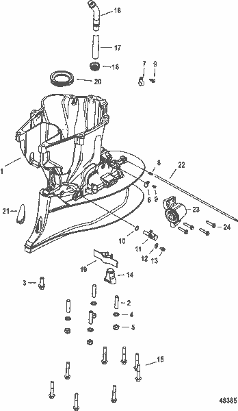 Order MERCURY 8M0053658 Plug, Long, Rear Driveshaft Housing