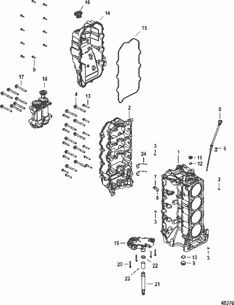 Order MERCURY 8M0057658 Oil Pump Assembly