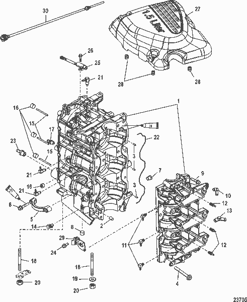 Order MERCURY 8M0102826 Hose Assembly, Flushing