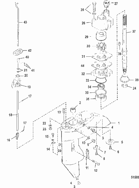 Order MERCURY 8M0123272 Cam Rod, Short